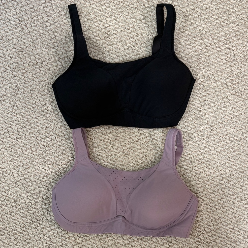 Lululemon Run Times High Support Bras size 36D (set of 2)